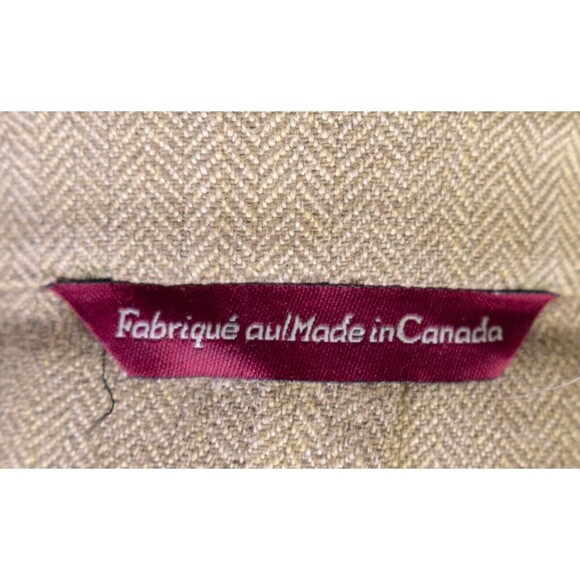 SAMUELSOHN Sport Coat Jacket Blazer 3-Button Sz 46R Silk/Linen/Wool Herringbone - Picture 14 of 14